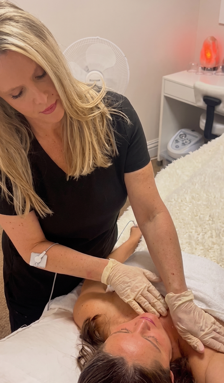Lymphatic Drainage Therapy Session