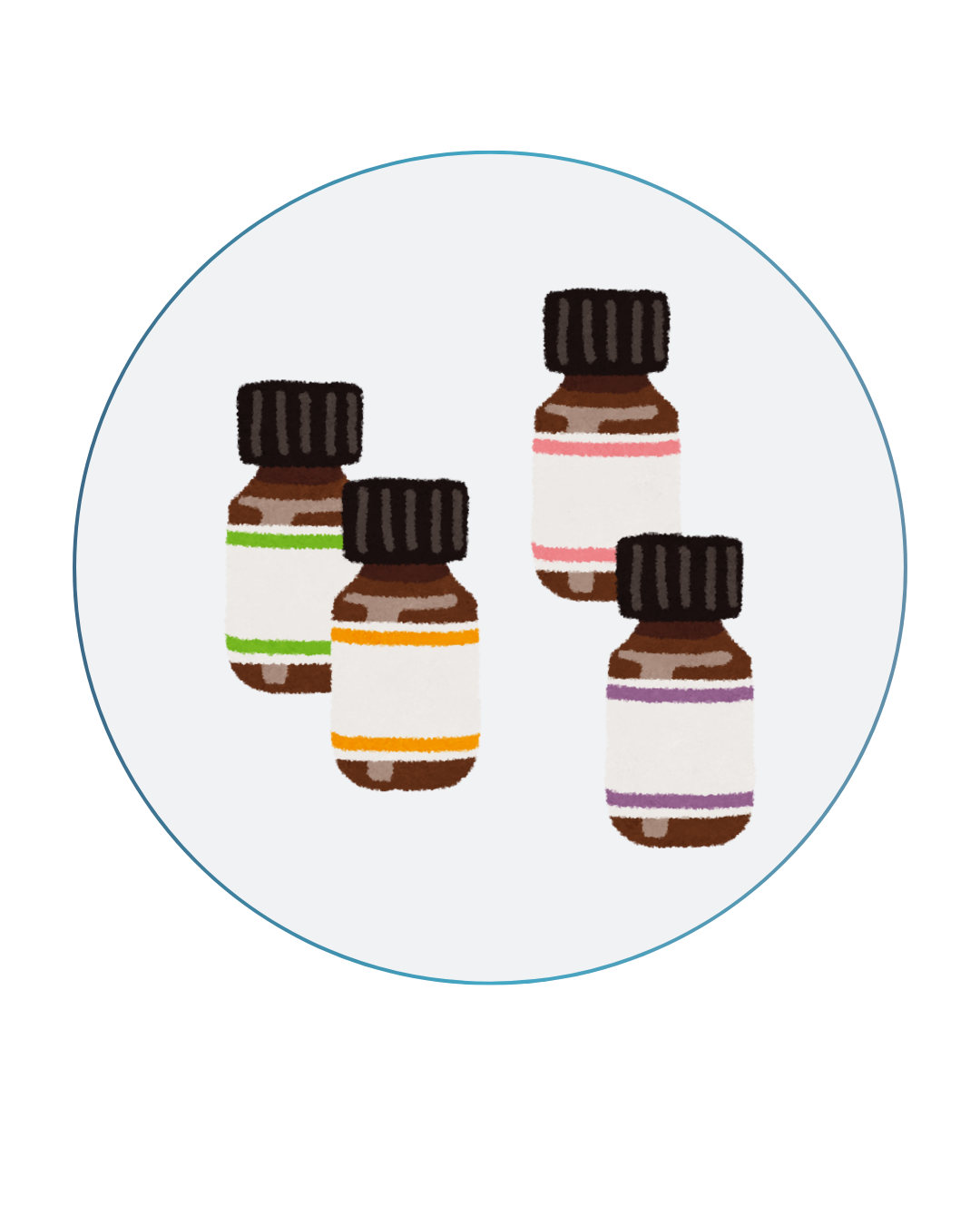 Medicated oil blends