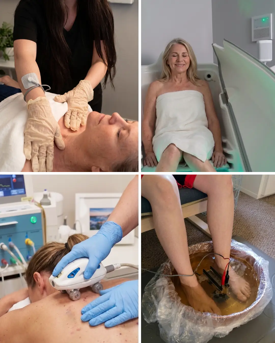Detox Pro therapies collage