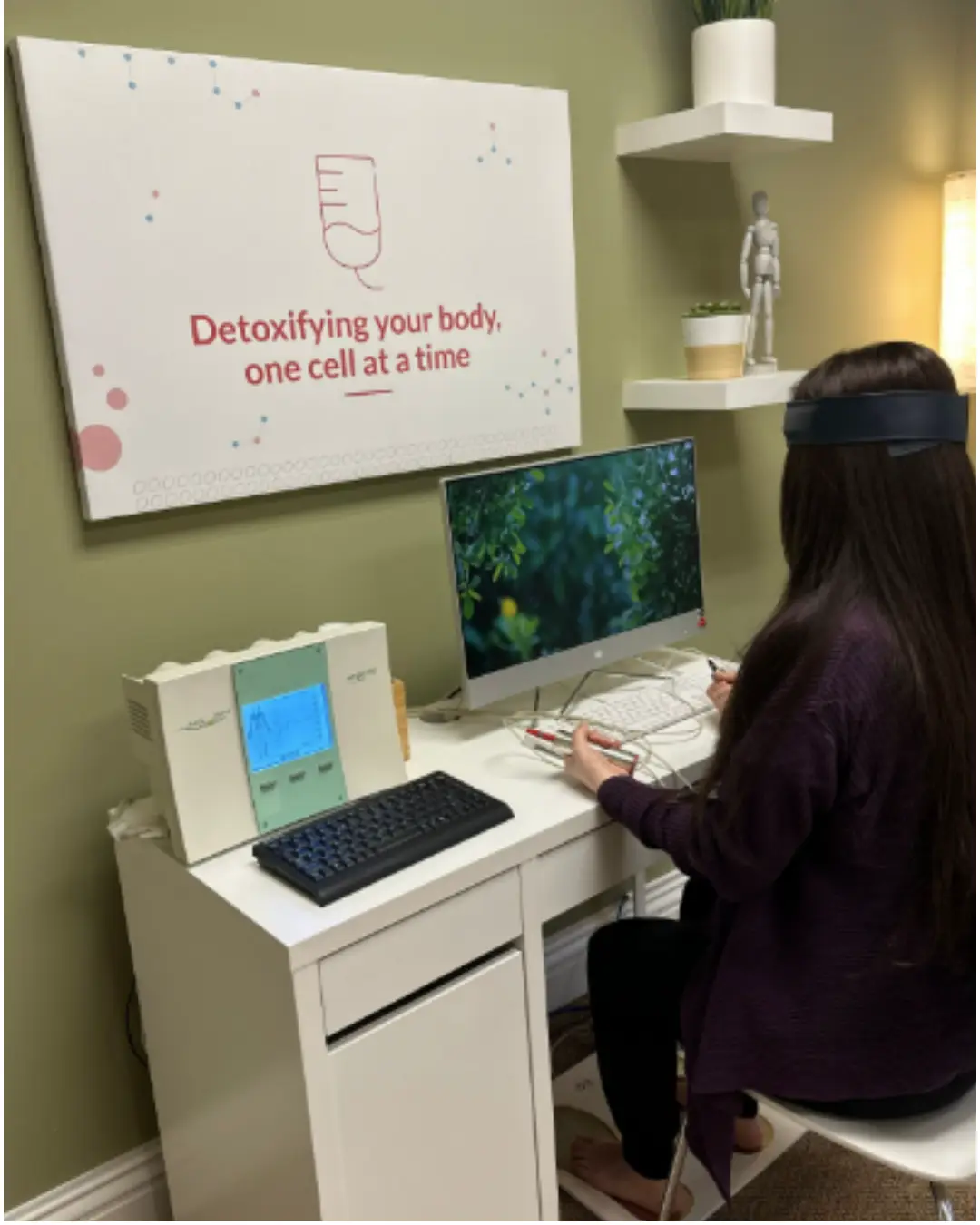 A consultation at Woodlands Natural Health