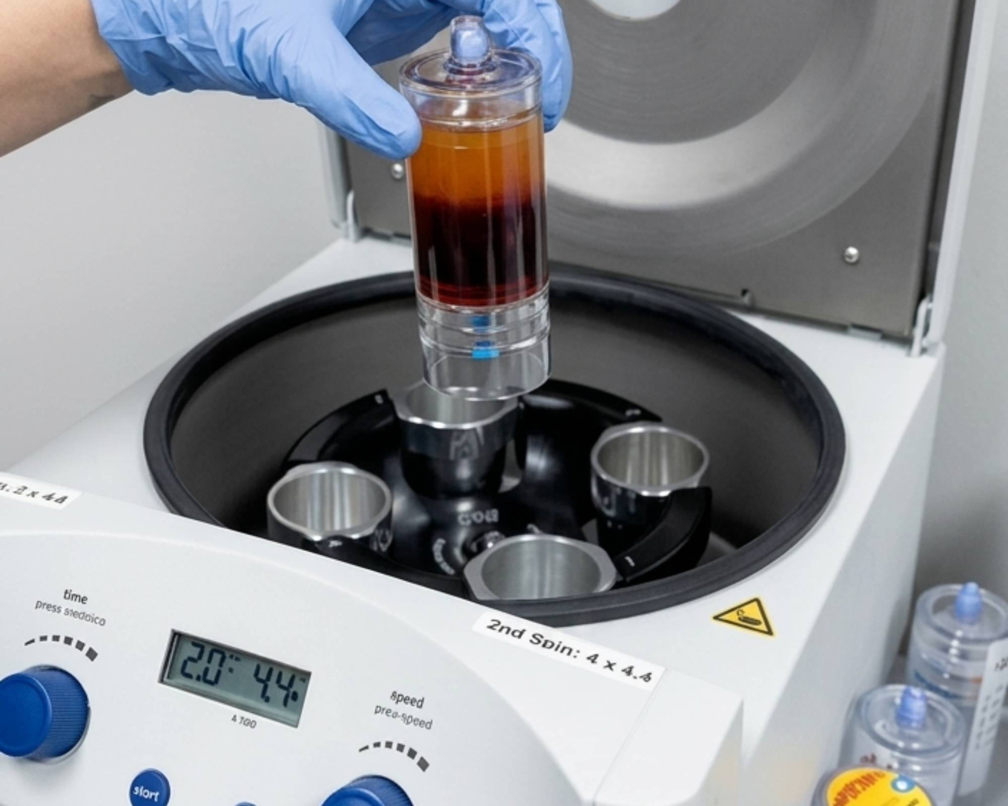 TruDOSE platelet therapy preparation at Woodlands Natural Health in The Woodlands, TX